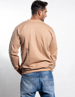 Beige Sweatshirt